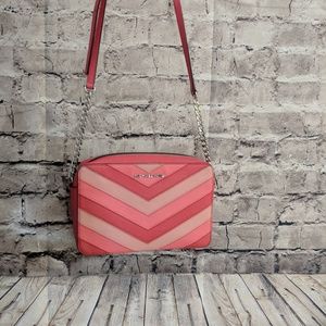 Pink Chevron Michael Kors cross body